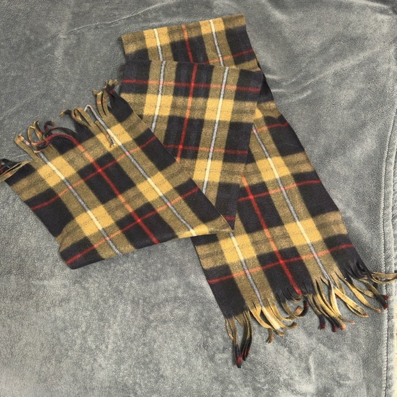 Plaid Fringe Scarf - Picture 2 of 3